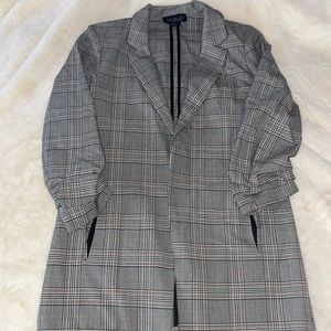 🎉HOST PICK🎉  RACHEL ZOE Women’s Plaid Blazer Black & White - M